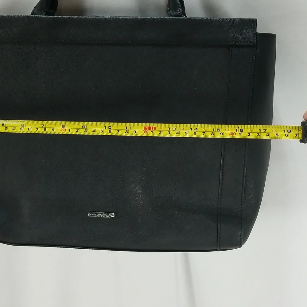 Rebecca minkoff leather laptop bag.